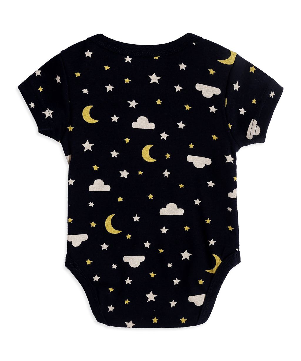 Starry Night Cotton Baby Romper
