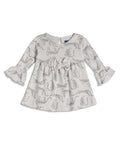 Girls Full Sleeve  Frock - Cloud Breeze