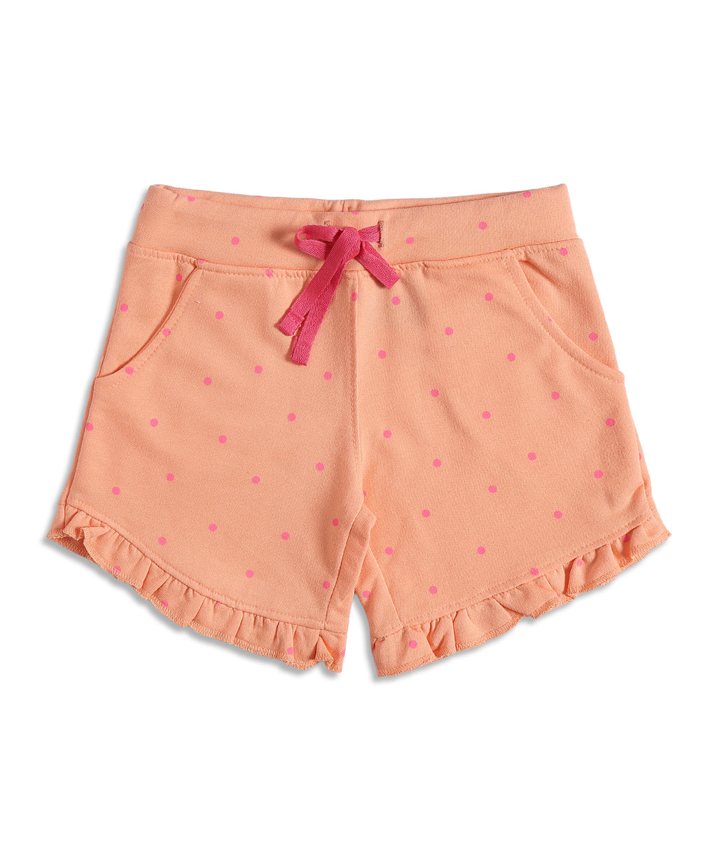 Girls Shorts - Coral Dapple