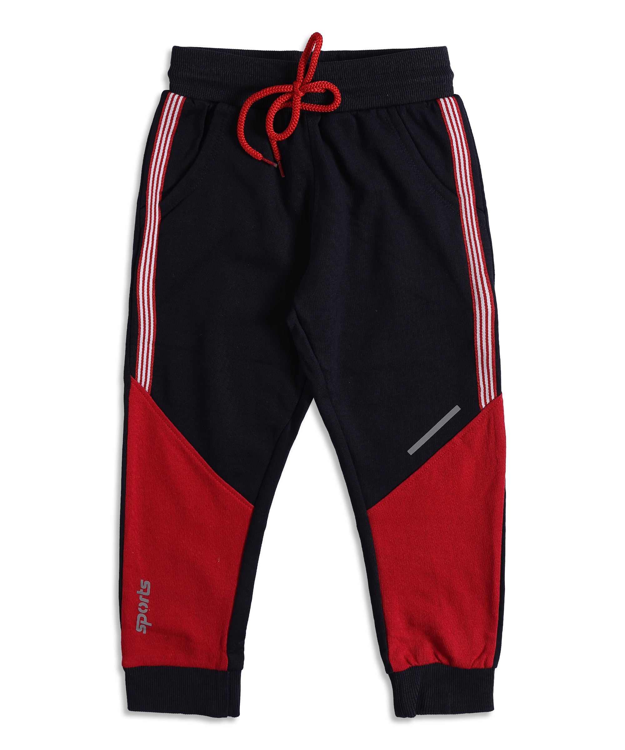 Kids Multi-Colour  Cotton Track Pants