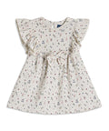 Girls Ruffle Frock - Petal Mist Infant