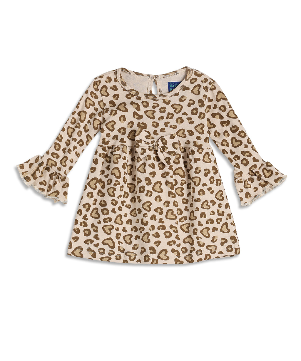 Girls Full Sleeve Cotton Frock - Infants