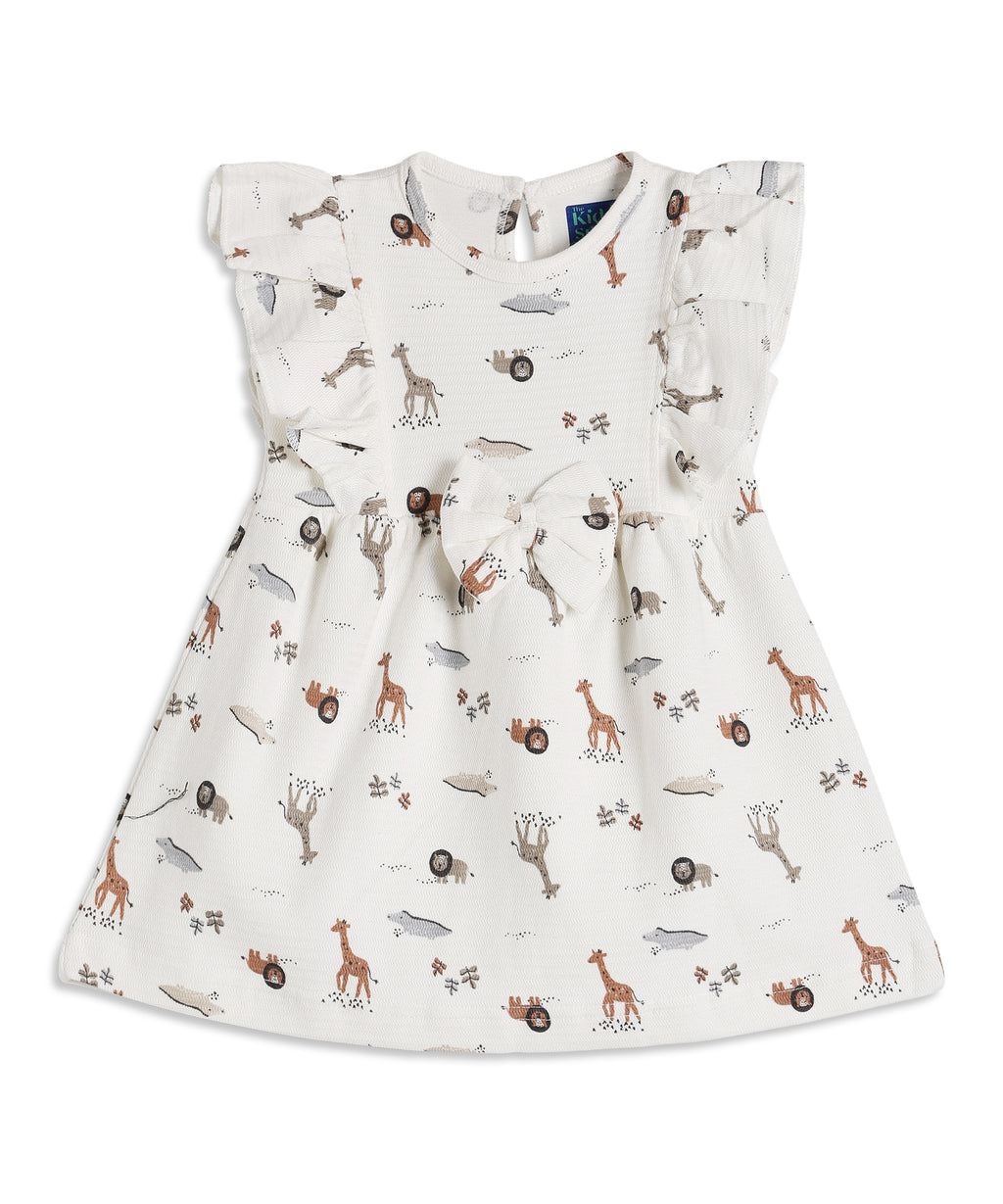 Girls Ruffle Frock - Dear Drift