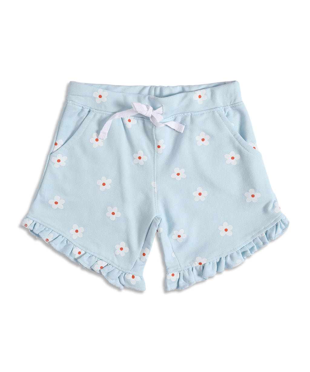 Girls Shorts - Cloud Mint