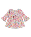 Girls Full Sleeve  Frock - Rose Wing