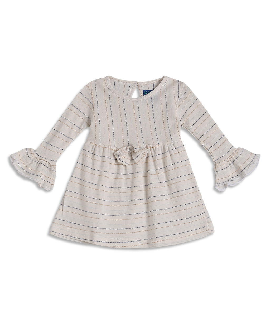 Girls Full Sleeve  Frock - Candy Bloom