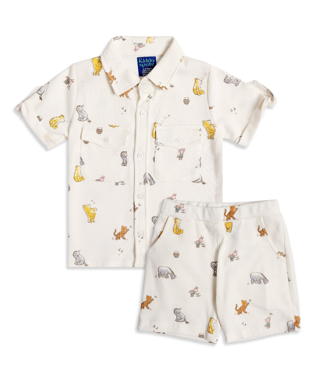 Boys Collar Wild Pals Co-ord Set