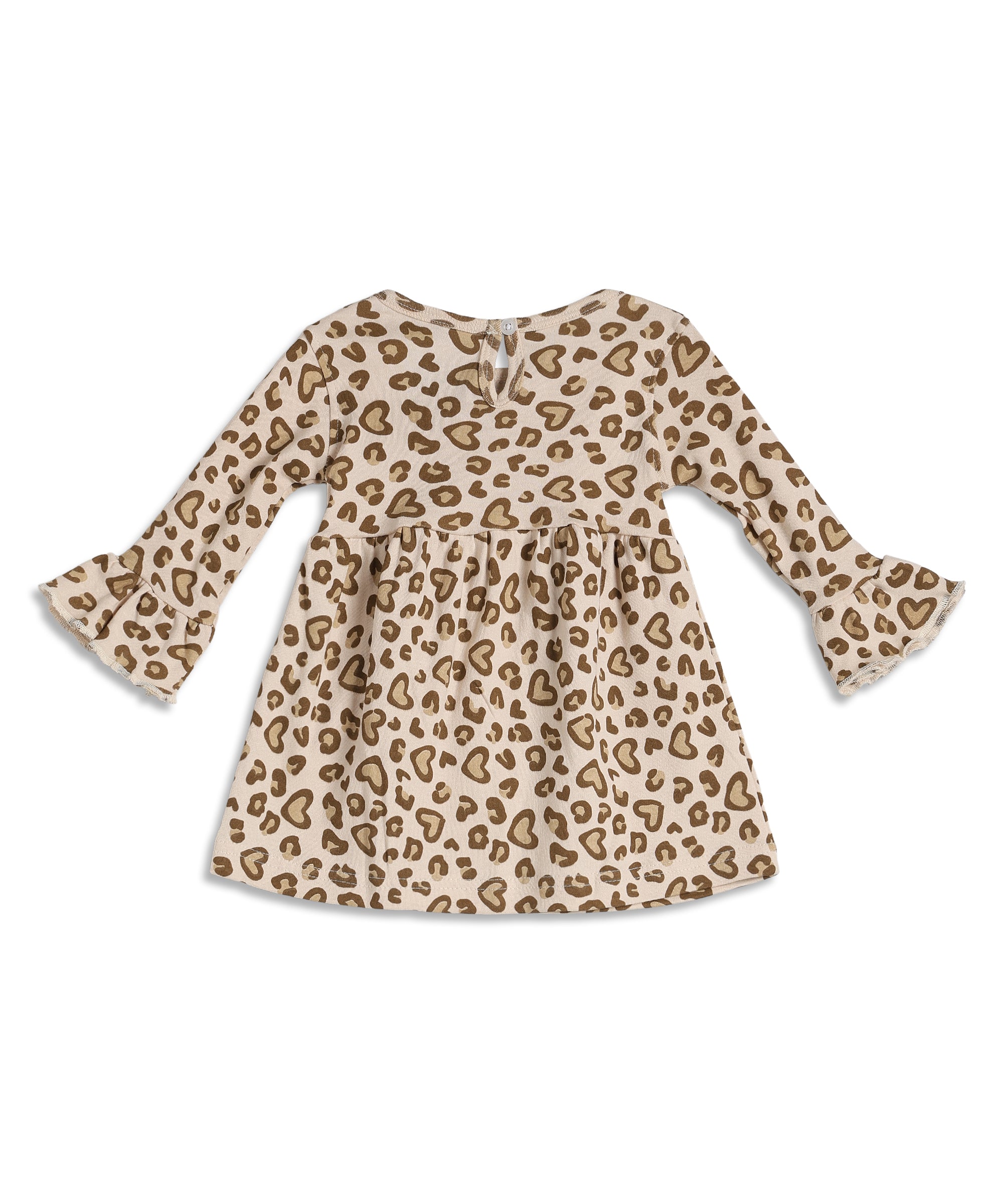 Girls Full Sleeve Cotton Frock - Infants