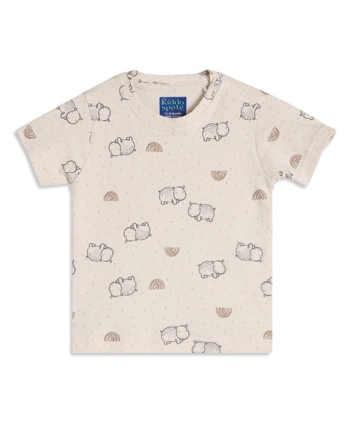 Kids Co-ord Sets - Soft Beigh