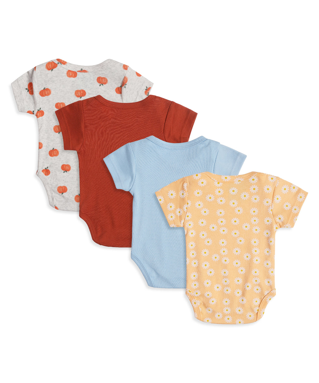 Baby Printed Romper Combo Set – 4 Pack