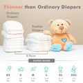 Feather Diapers Taped-XS Pack of 22