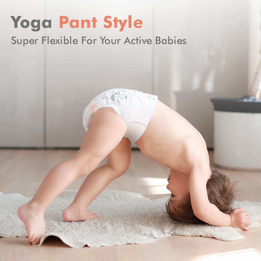 R for Rabbit Feather Diaper Pants Size XS|NB for Newborn baby of 0-5 kg (Pack of 22)