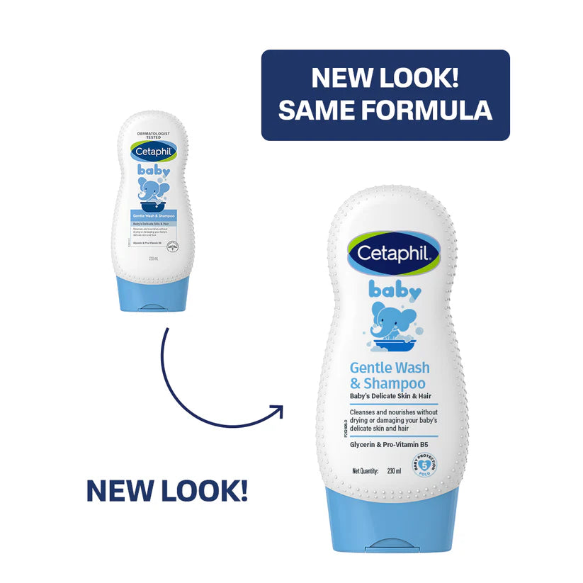 Cetaphil Baby Wash & Shampoo with Organic Calendula 230ML