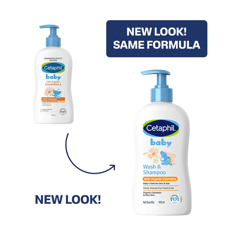 Cetaphil Baby Wash & Shampoo 400ml