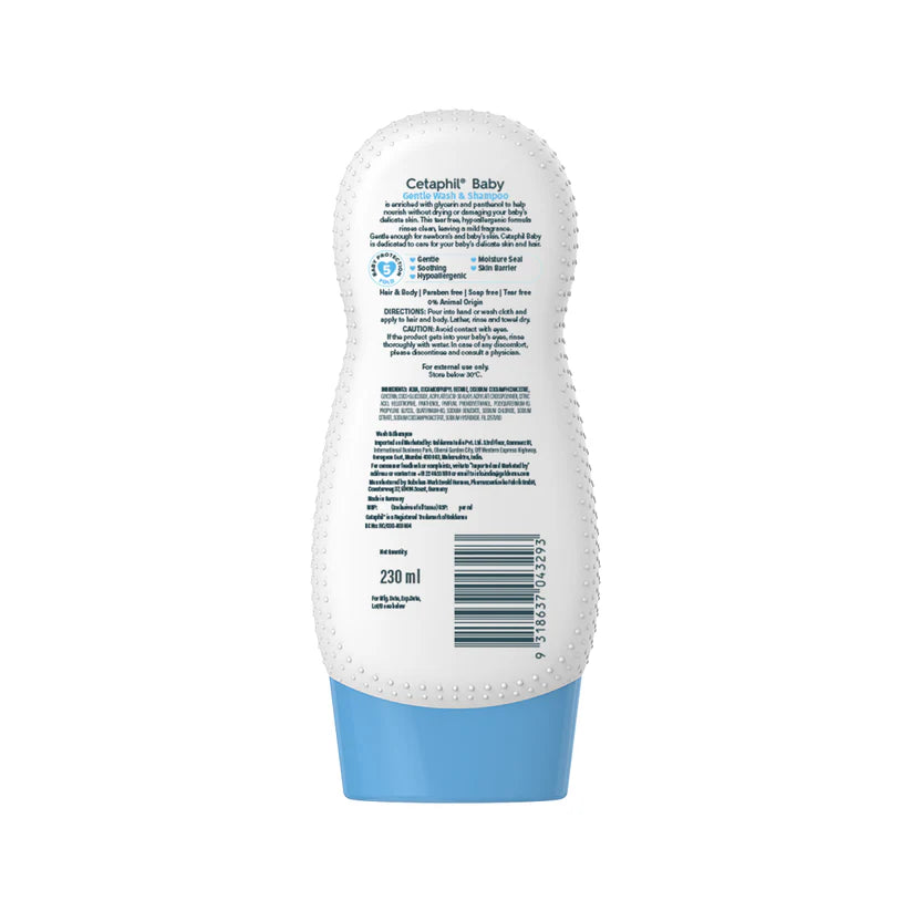 Cetaphil Baby Wash & Shampoo with Organic Calendula 230ML